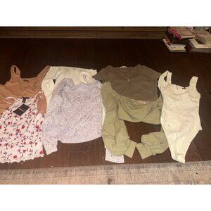 Bundle neutral Aesthetic Tops